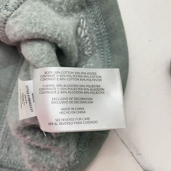 Eddie Bauer Women’s Large Green Quilted Quarter Zip Pullover Kangaroo Pockets - Picture 8 of 8